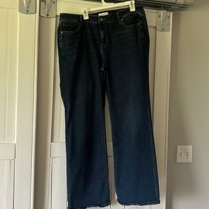 Womens lane Bryant size 20 L bootcut jeans